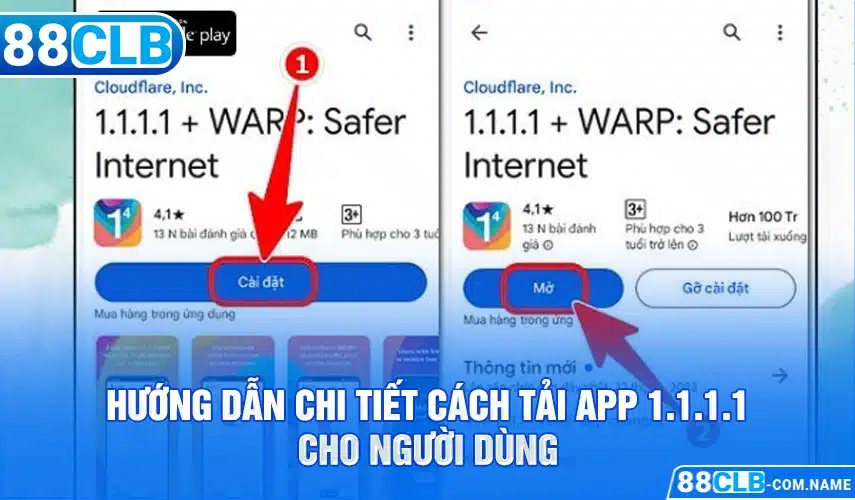 Hướng dẫn chi tiết cách tải app 1 1 1 1 cho người dùng