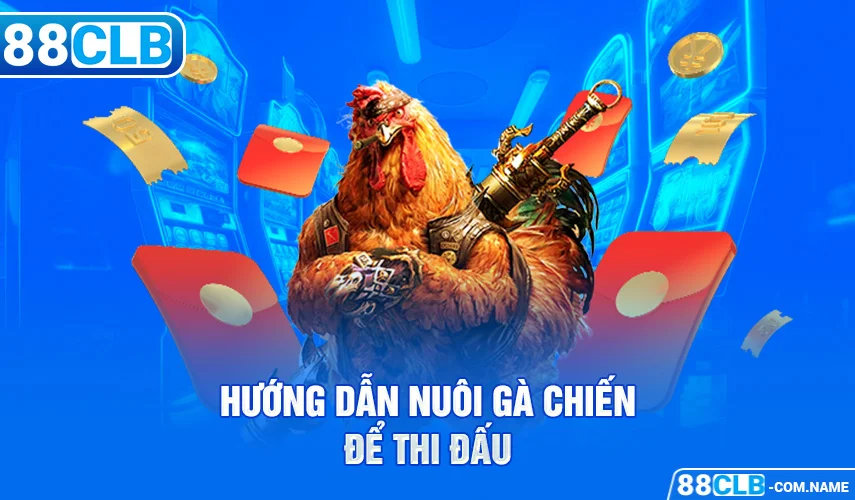 Hướng dẫn nuôi gà chiến để thi đấu